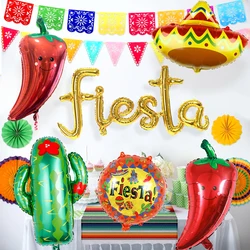 Fiesta party decoration balloons, Mexican fiesta party decorations, taco luau decorations, birthday party supplies