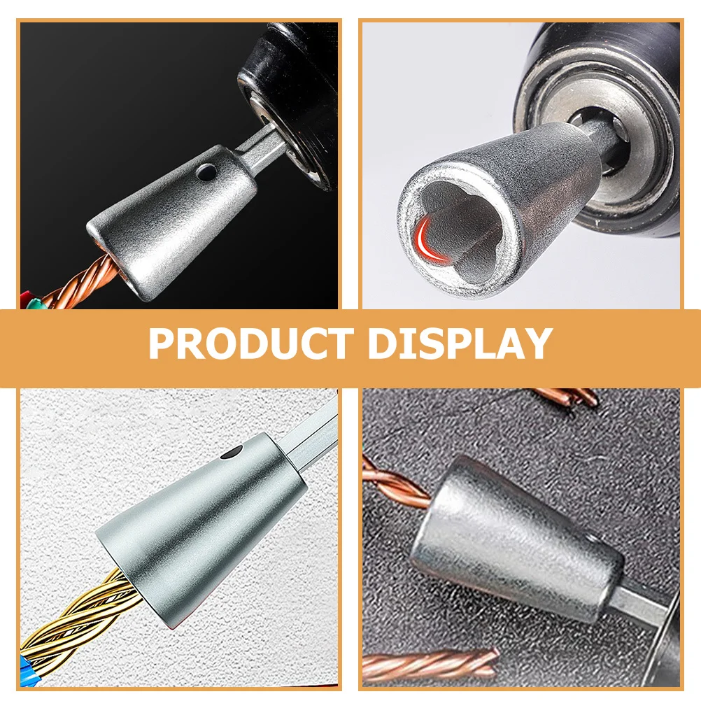

Efficient Wire Twisting Tool for Drill Metal Twist Connector Fast Secure Reliable Wiring Solution for Everyone