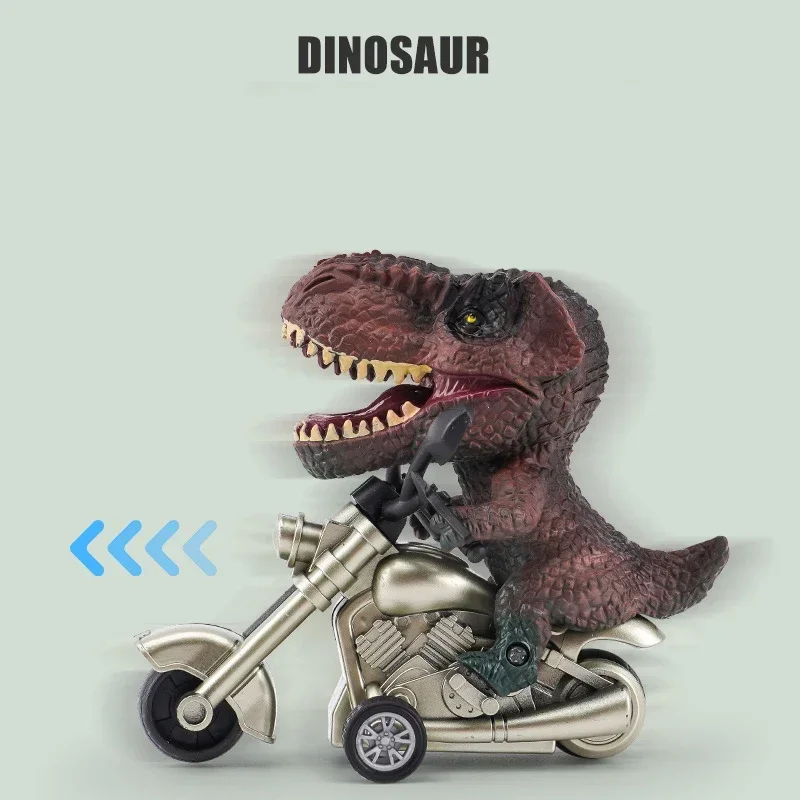 Modelo do brinquedo da motocicleta do dinossauro, Triceratops divertido, decorações bonitas