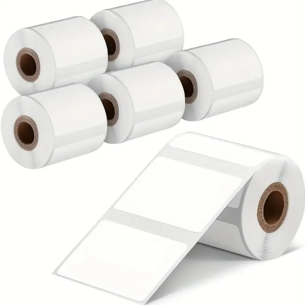 6roll suitable for Phomemo M110/M200/M220/M221/M120 multifunctional self-adhesive label,40x30mm(1.57