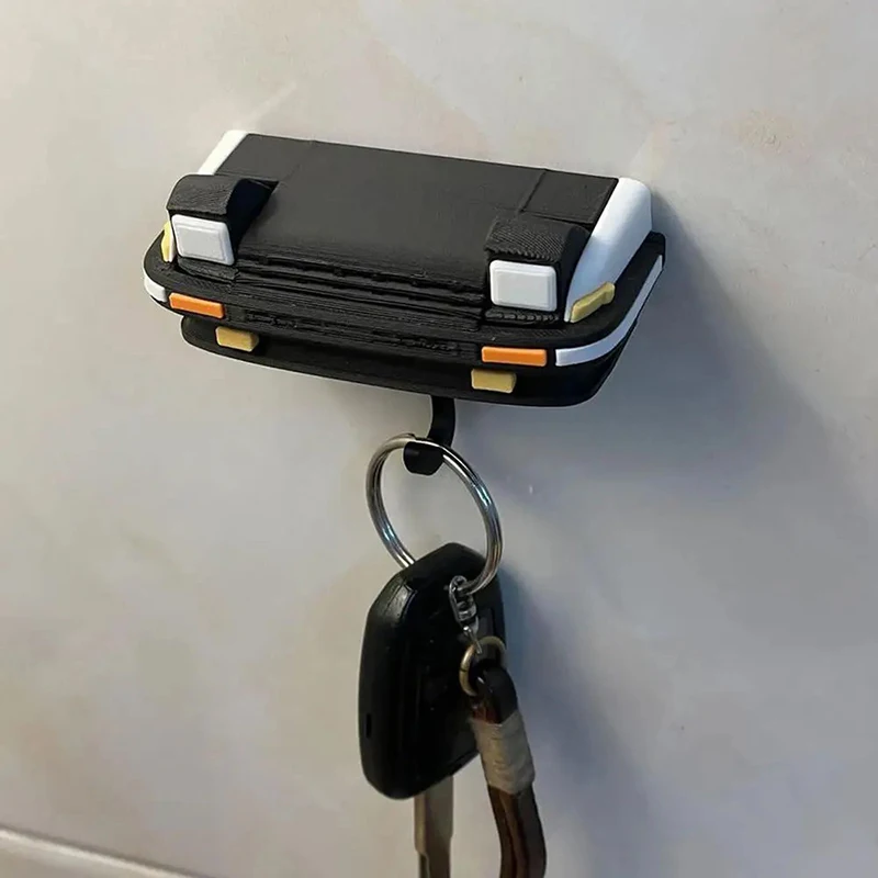Soporte para llaves de faro abierto para coche, soporte para llavero de montaje en pared, ganchos para llaves, llavero de entrada práctico y resistente Vintage, perchas para llaves
