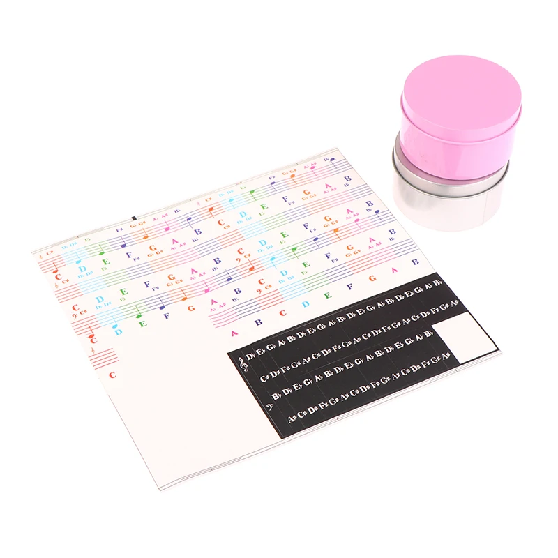 61คีย์88คีย์ที่ถอดออกได้เปียโนสำหรับ KEY ป้ายสติกเกอร์คีย์บอร์ดเปียโนเปียโน Rake หมายเหตุ Marker ซ้อนทับสำหรับเปียโนนิ้ว1 PC