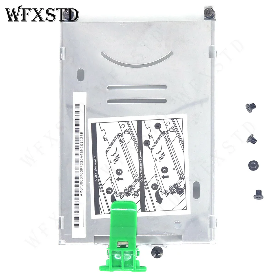 New Hard Drive Disk Caddy & Screws For HP ZBOOK 15 ZBOOK 17 G1 G2 NO G3 HDD Tray Bracket