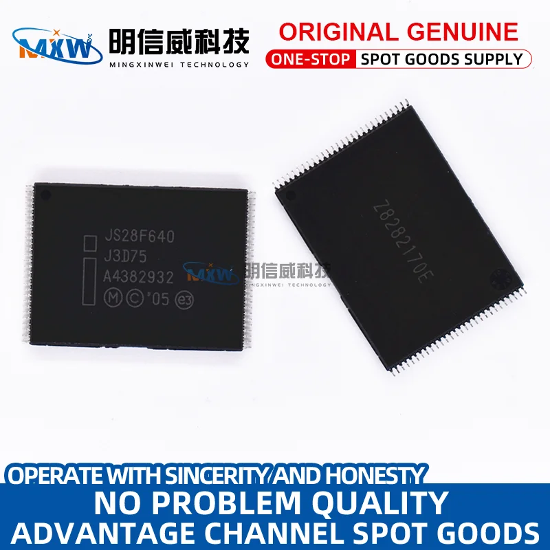 100% new JS28F128J3F75A  JS28F640J3D75  JS28F640J3F75 Flash Memory Storage device Original