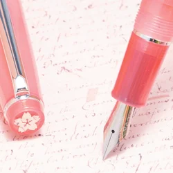 Edição limitada Sakura CapTop Alemanha Jowo Pen Tip Jinhao 82 Caneta tinteiro de bolso