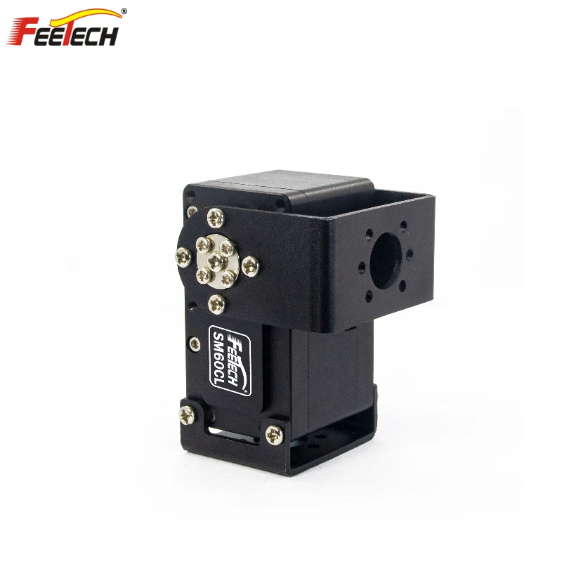 스마트 보호 기능이 있는 12V 60KG 금속 로봇 서보 및 로봇 산업 물류 장비용 다중 회전 연속 서보