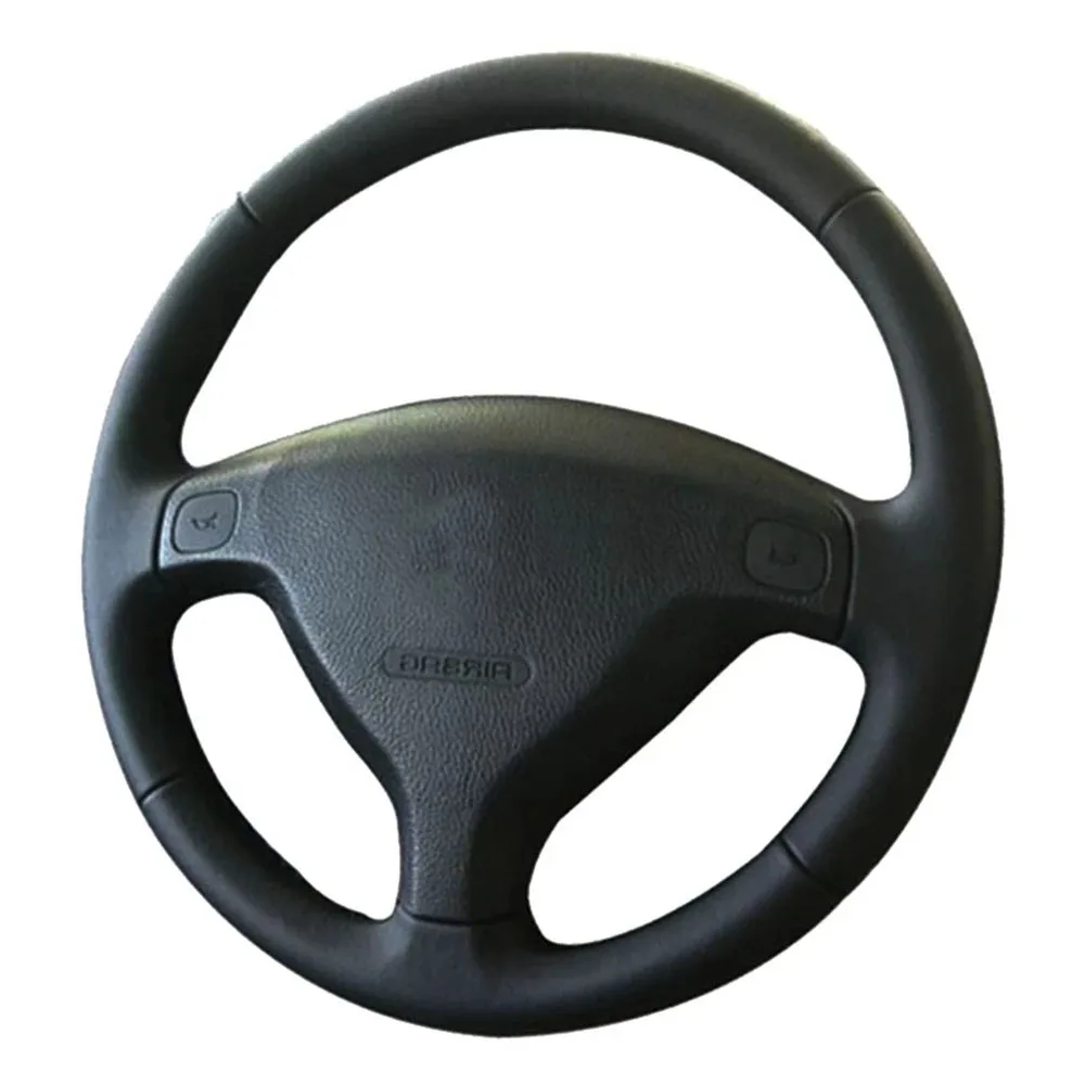 DIY Black Faux Leather Car Accessories Steering Wheel Cover For Opel Zafira A 1999-2005 Buick Sail Opel Astra G H 1998-2007