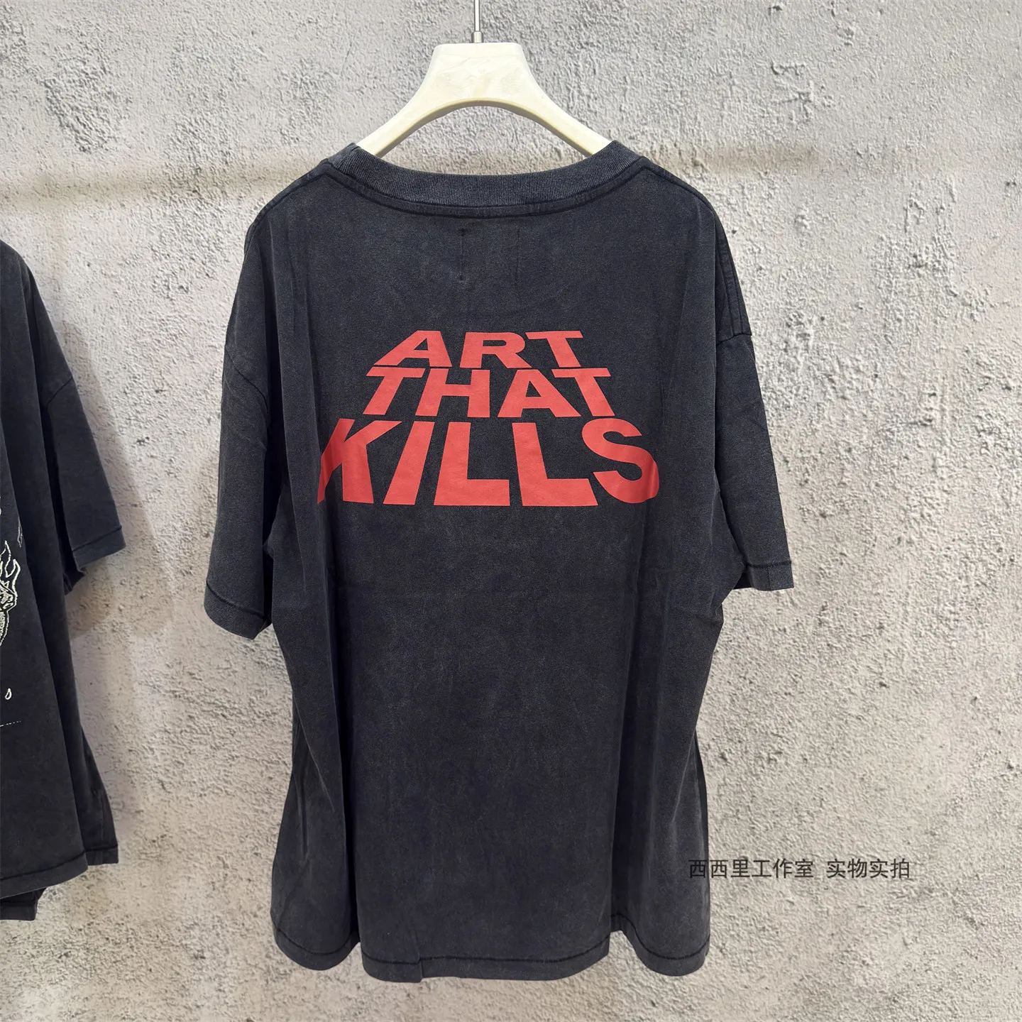 GALLERY DEPT x Metallica Wash Vintage Old Loose T-Shirt