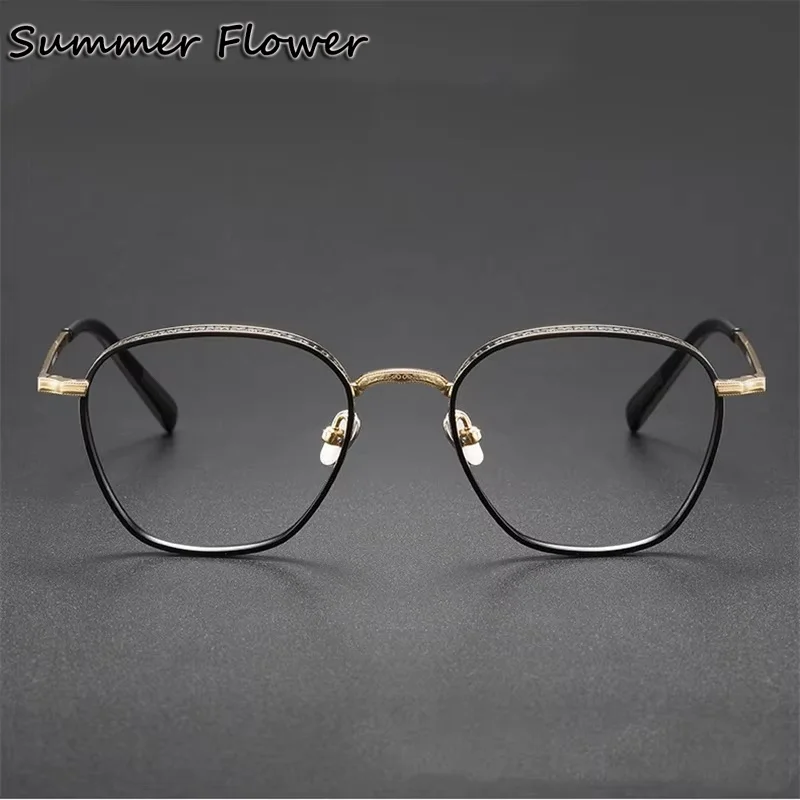 

Men Prescription Multifocal Glasses Pure Titanium Oval Optical Eyewear Fashion Spectacles Frames Top Quality Eyeglass Female