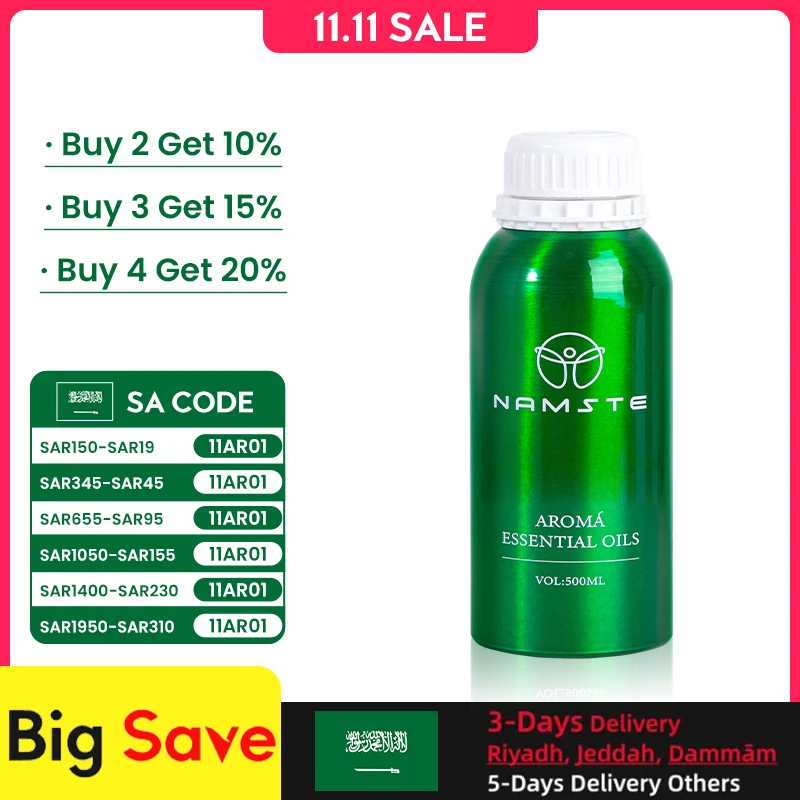 500ML Luchtverfrisser Essentiële Olie Diffuser Refill Luchtreiniger voor Hotels Elektrische