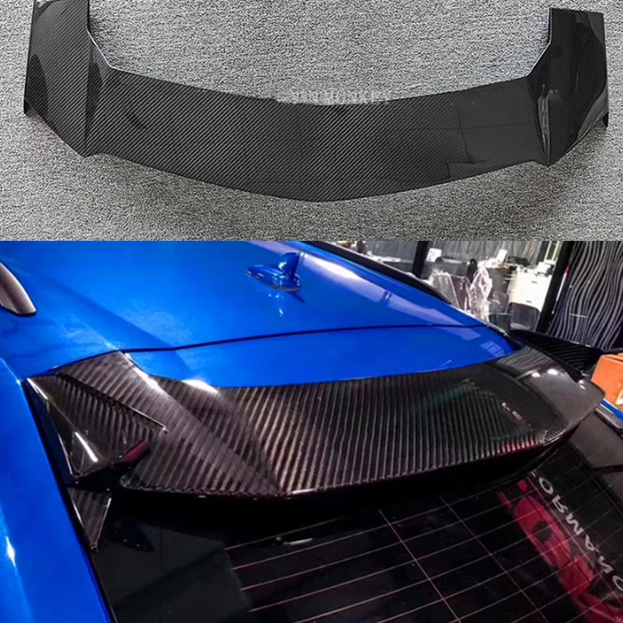 For Lamborghini URUS Real carbon fiber spoiler Tail fins automotive top wing middle wing pressure tail wing upgrade body kit