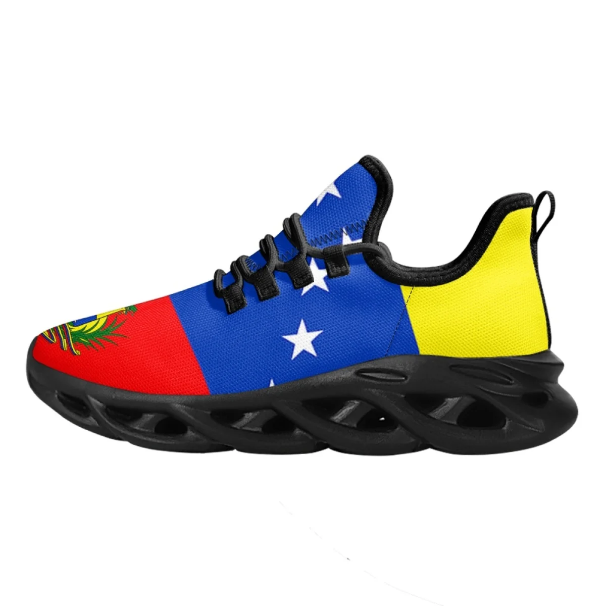 INSTANTARTS Venezuela Flag Sneakers for Womens Mens Teenager 2023 Casual Running Shoes Breathable Cushion Walking Mesh Tennis