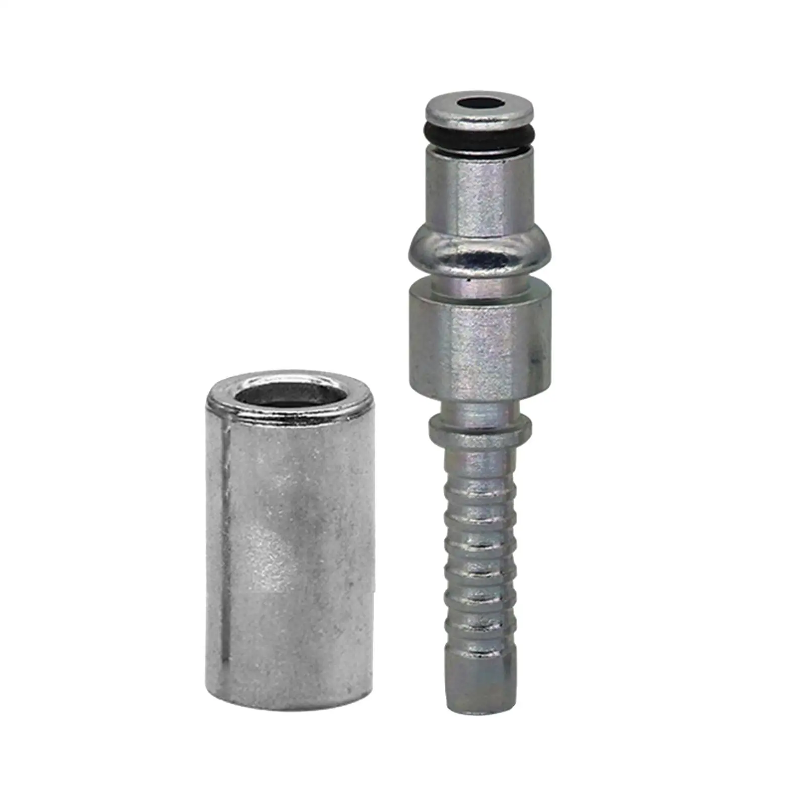 Pressure Washer Pressure Pipe Joint Accessories Fitting with Sleeve Repair Pressure Washer Pipe Tip Hose Plug Adaptor Connector