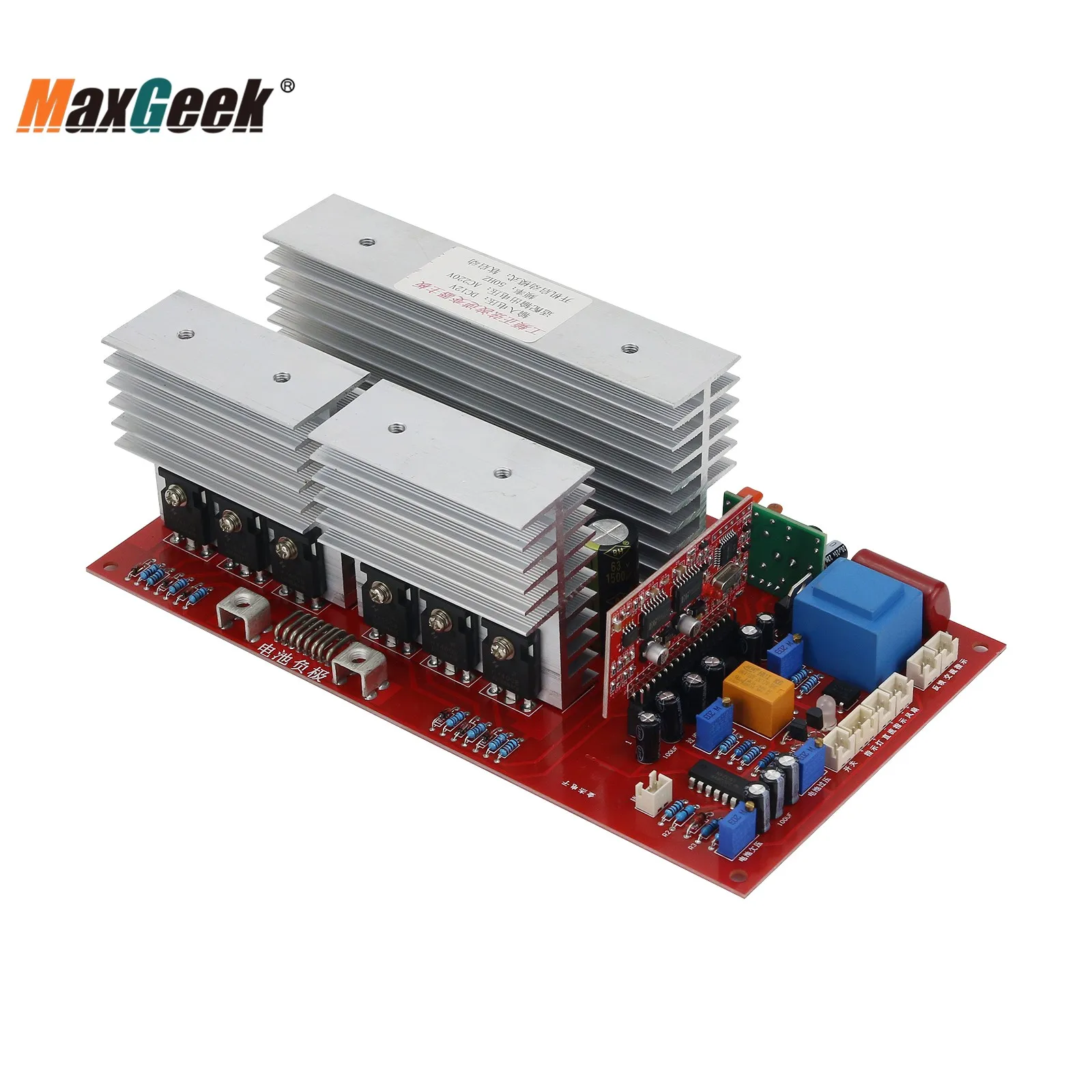 Maxgeek 12V 24V 48V 1500W 3000W 5500W Pure Sine Wave Inverter Driver Mainboard Power Frequency  with TO-247 MOS Pipe