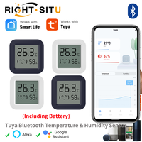 Tuya Smart Thermometer Hygrometer Mini Temperature Humidity Sensor APP Remote Monitor Mini Dispaly Bluetooth-compatible