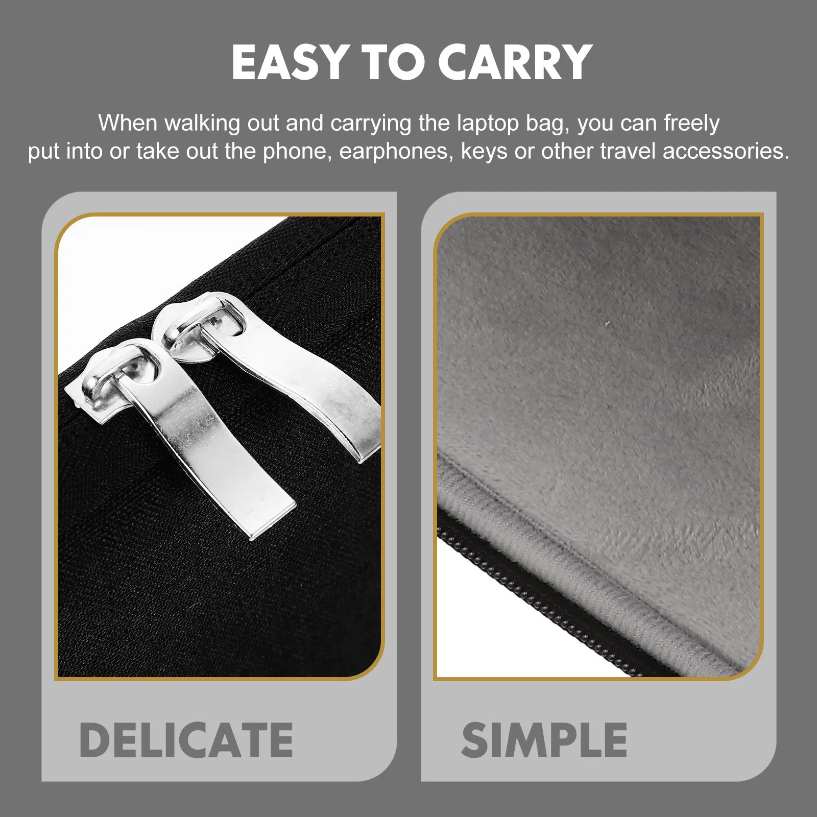 

Notebook Protective Sleeve Denim Laptop Carrying Bag 11 Inch Slim Lightweight Abrasion Resistant Tablet Handbag Portable Storage