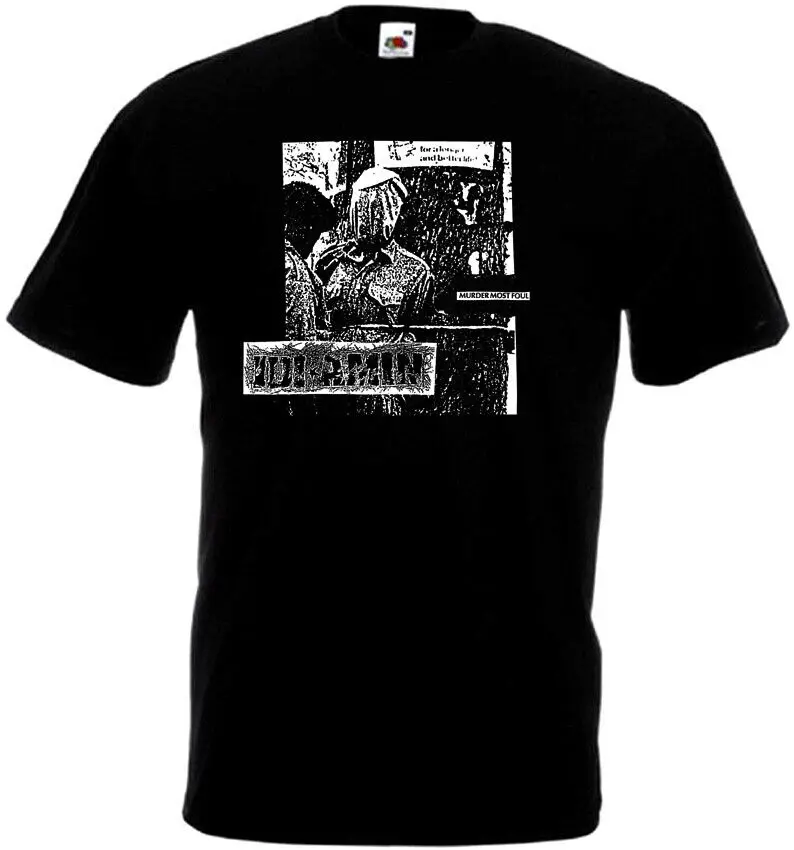 Idi Amin v2 T Shirt black all sizes S 5XL