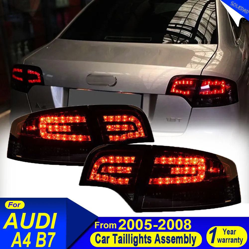Car LED Tail Lights For Audi A4 B7 2005 2006 2007 2008 to new