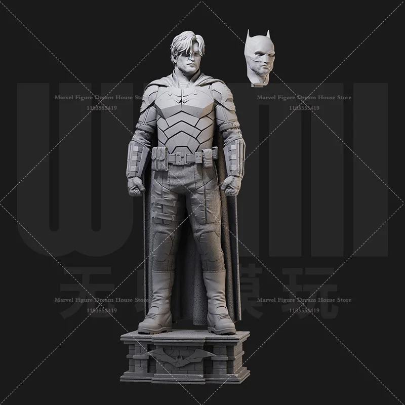 1/24 1/18 Scale DC New Batman Pattinson Edition Alternative Detective Suspense Movie DIY Self-assembled Resin Un-panited Model