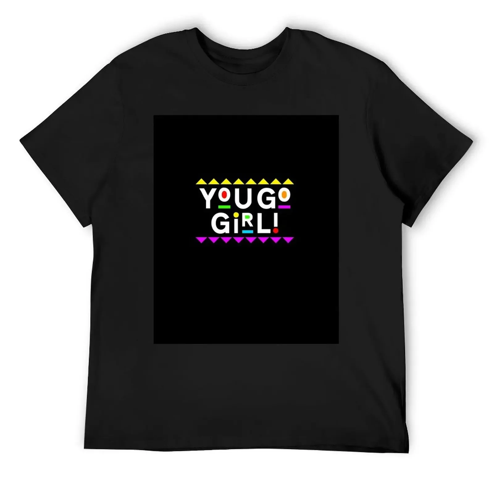 

You Go Girl Afrocentric Martin Style Shirt T-Shirt oversized t shirt Luxury man clothes mens white t shirts