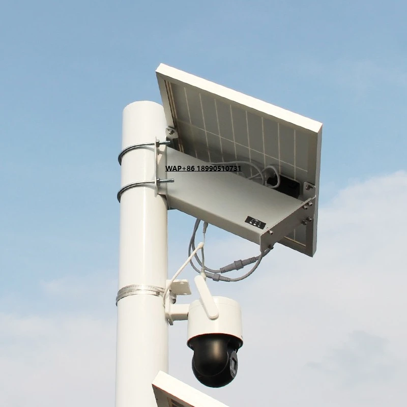 

Plug and Play 45W-120W Solar Panel with 15Ah-60Ah Lithium Battery CCTV Monitoring System with 60W 80W 120W Monos for Home Use