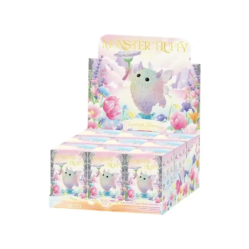 

100% Original Instinctoy Monster Fluffy Secret Garden Series Blind Box Toys Kawaii Surprise Guess Bag Cute Model for Girls Gift