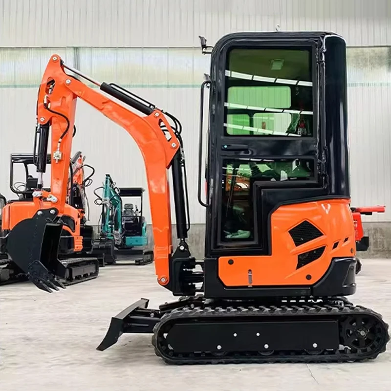 Landscaping Multi-Purpose Mini Excavator Earthmoving and Mining ZY-18 Excavator Construction, Municipal Engineering(Customized)