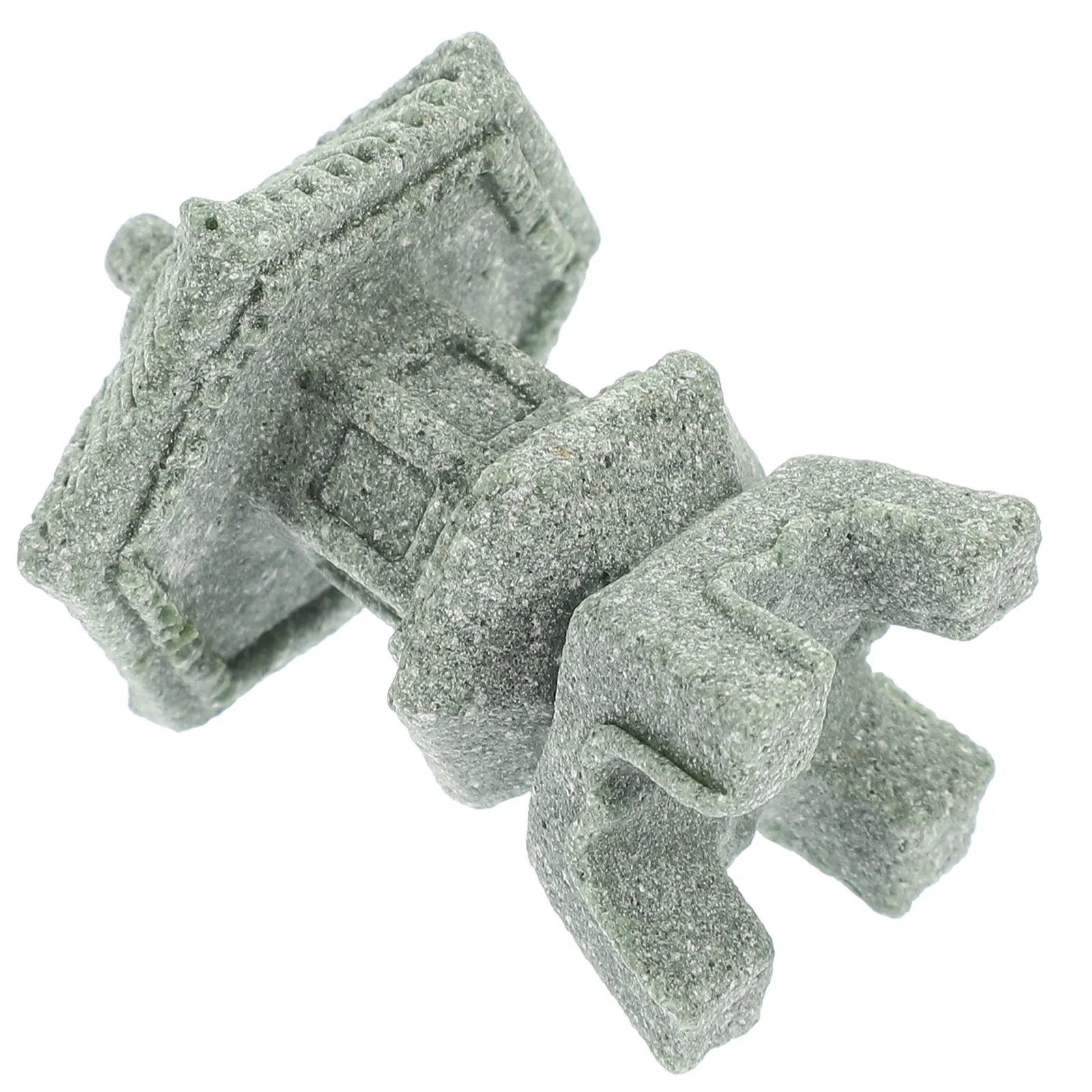 

Realistic Mini Pagoda Garden Statue Fine Workmanship for Moss Succulent Micro Landscape Balcony Yard Bonsai Decoration Stone