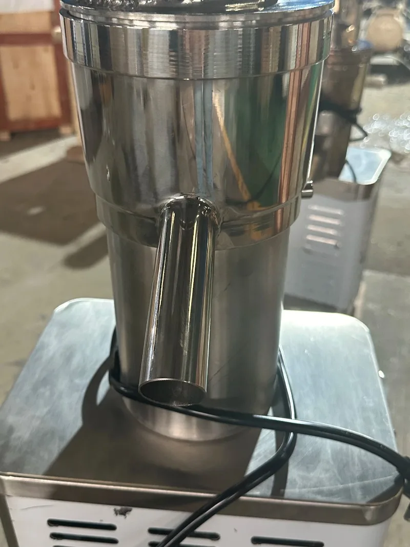 الجملة التجارية عصارة قوية النازع الزنجبيل الفولاذ المقاوم للصدأ الصحافة الباردة آلة عصارة بطيئة