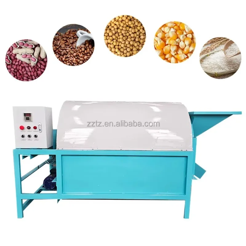 Portable Mini Rice Dryer Machine For Wheat Small Mobile Mechanical Grain Paddy Dryer With Biogas Burner For Farms In Philippines