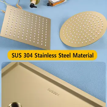 Ruční sprcha Gunmetal s kulatou hlavicí, vysoký tlak vody, koupelnová přenosná ruční sprcha, příslušenství z nerezové oceli 304 10 nejlepší prodej Sprchová hlavice SUS304 - №7