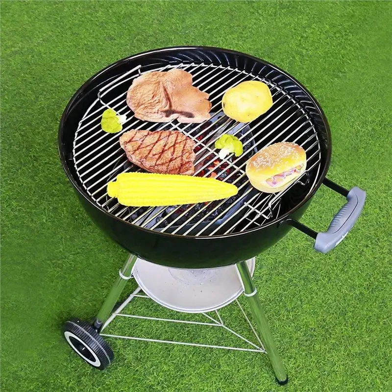 [NEW!ABAG】 Round Cooking Grate 45 Cm, Replacement For Weber 47 Cm Kettle Gril One-Touch Bar-B-Kettle Smokey Mountain Jumbo Joe