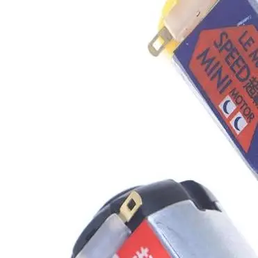 DC 3-8.4V 45000 tr/min Mini 130 moteur à balais de carbone F-130 Micro moteur magnétique puissant à grande vitesse pour Mini modèle de voiture de course 4WD jouet