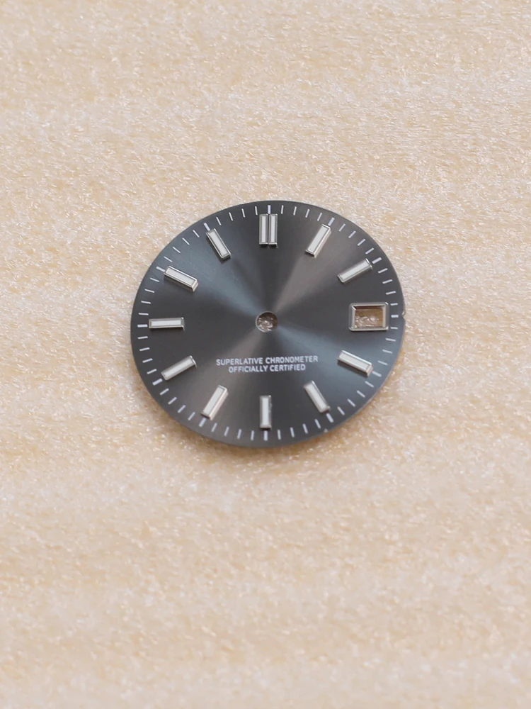 Nh35 28,5mm Zifferblatt steril grün leuchtend fit nh35 Automatik werk Uhr Zubehör Teile