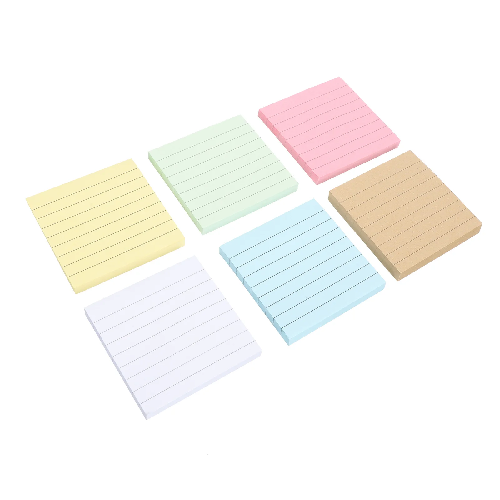 12 قطعة من وسادات مذكرة الرسائل الإبداعية المدموعة للقيام بقائمة دفاتر الملاحظات المكتبية واللوازم المدرسية وسادات الملاحظات الملونة #2