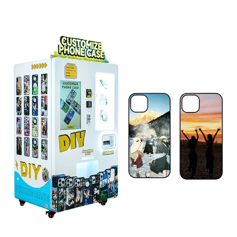 Shopping mall sideline machine personalized upload photos unmanned vending machine y