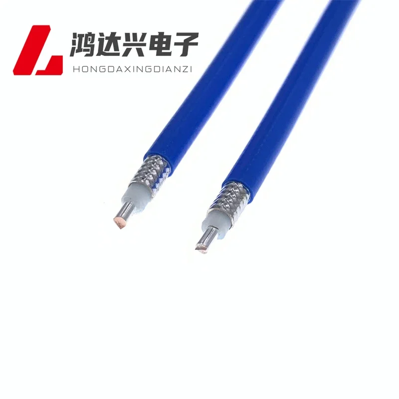 FM402 Coaxial RF Cable 25 Ohm Connecting Wire RG141 Semi Flexible Semi Steel Wire Low Loss 25 Ohm