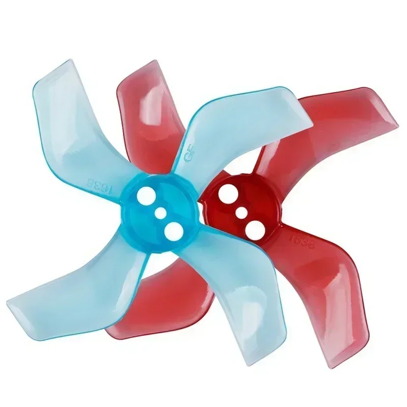 4 أزواج من دعامات Gemfan 1636 40 مم 4-Blade - فتحة 1 مم/1.5 مم CW/CCW خفيفة الوزن لطائرات بدون طيار RC FPV Tinywhoop
