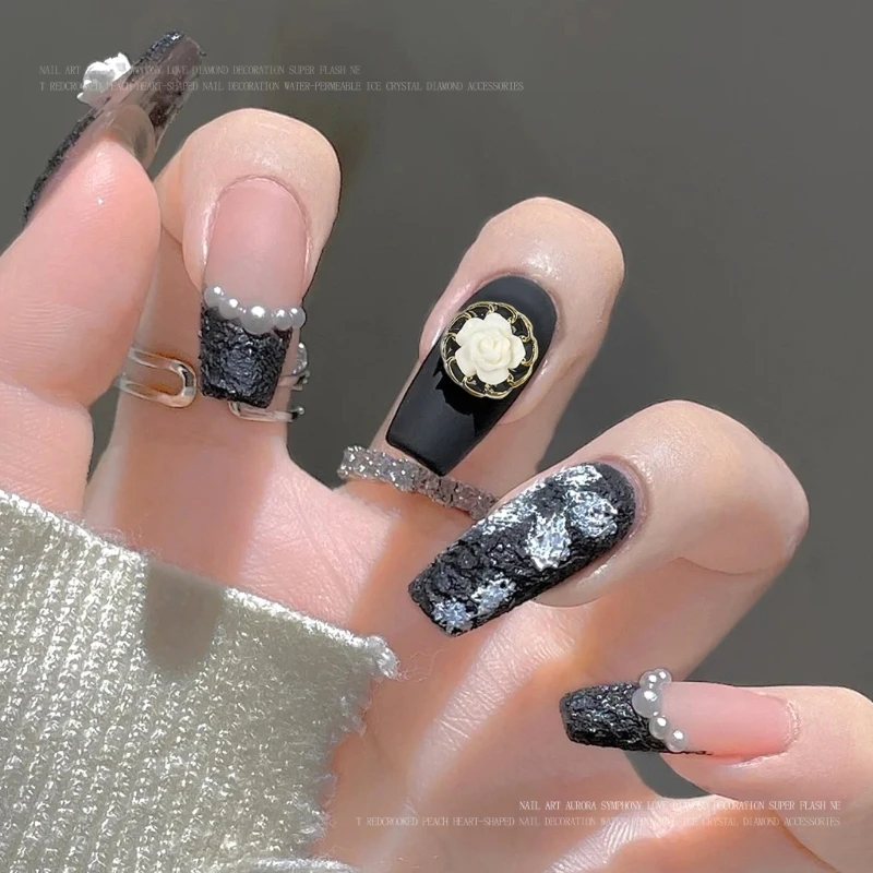 Strass pour Nail Art, fournitures de décoration d'ongles en Zircon