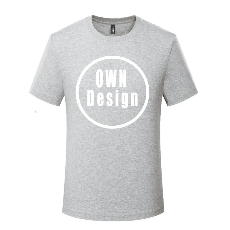 Brand New Custom T-Shirt Production Design Logo Text Men Women Print Original Design High Quality Gift Men Breathable T-Shirt