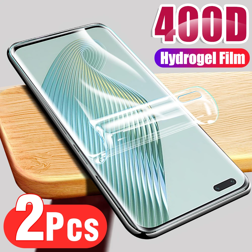 2PCS Full Coverage Hydrogel Film For Honor Magic5 Pro 5G Protective Film On Magic5Pro Magic 5Pro 5 Pro 6.81'' Screen Protectors