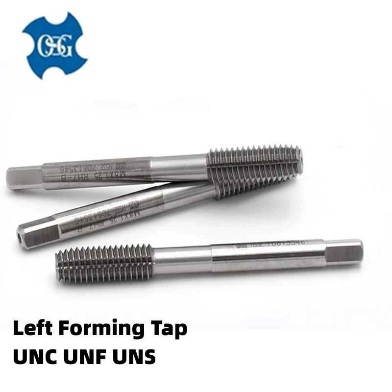 1PCS OSG HSSE Left Hand Forming Tap UNC UNF 10-32L 0-24L 1/4-28L /4-20L 5/16-18L 3/8-16L Machine Screw Thread Taps