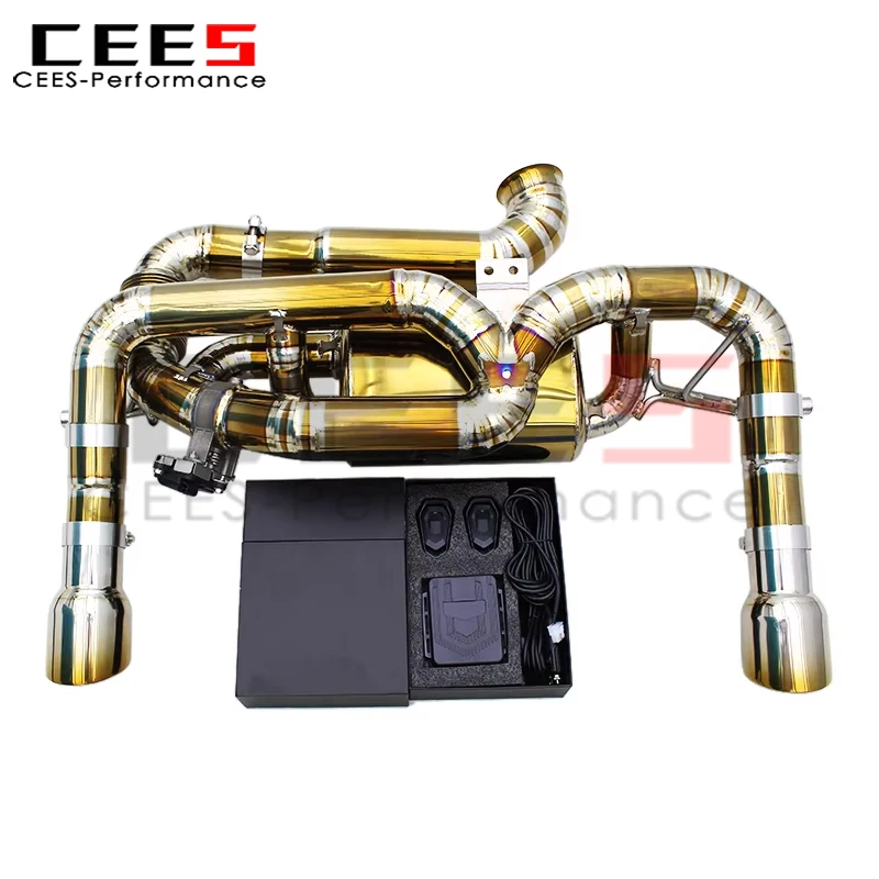 

cees Auto Rear Section for Lotus EMIRA 2.0T 2021-2022 Supersport Axle Back Pipe Rear Muffler Valvetronic Exhaust System