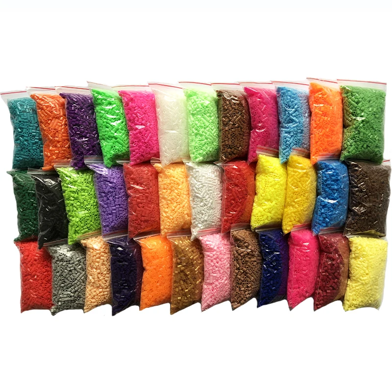 

2.6mm Mini Fuse Beads 1000PCS High Quality Hama Beads DIY Pixel Art Puzzle Iron Melty Beads Handmade Craft Toy Gift