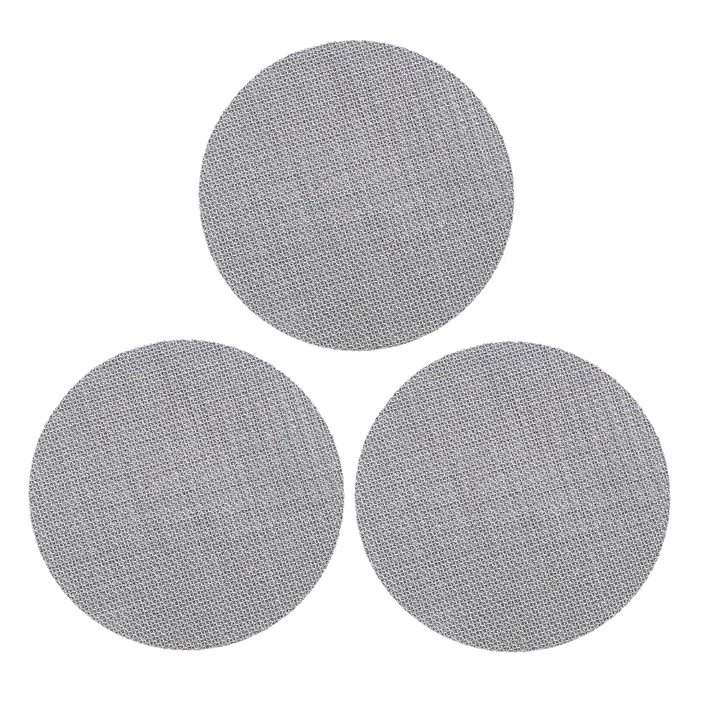 

3Pcs Stainless Steel Coffee Filter Disk Espresso Puck Screen 1.7mm Thick Reusable Portafilter Mesh for Smooth Extraction