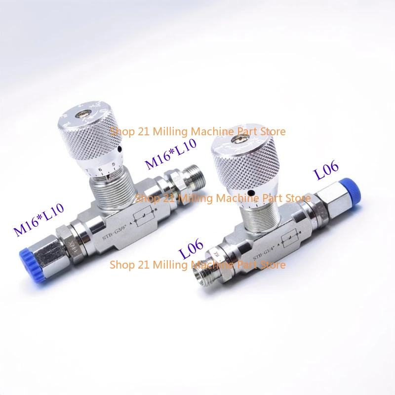 

Best-selling model Flow Control bidirectional hydraulic restrictor valve STB-G3/8 M16*L10 STB-G1/4" L06 connector