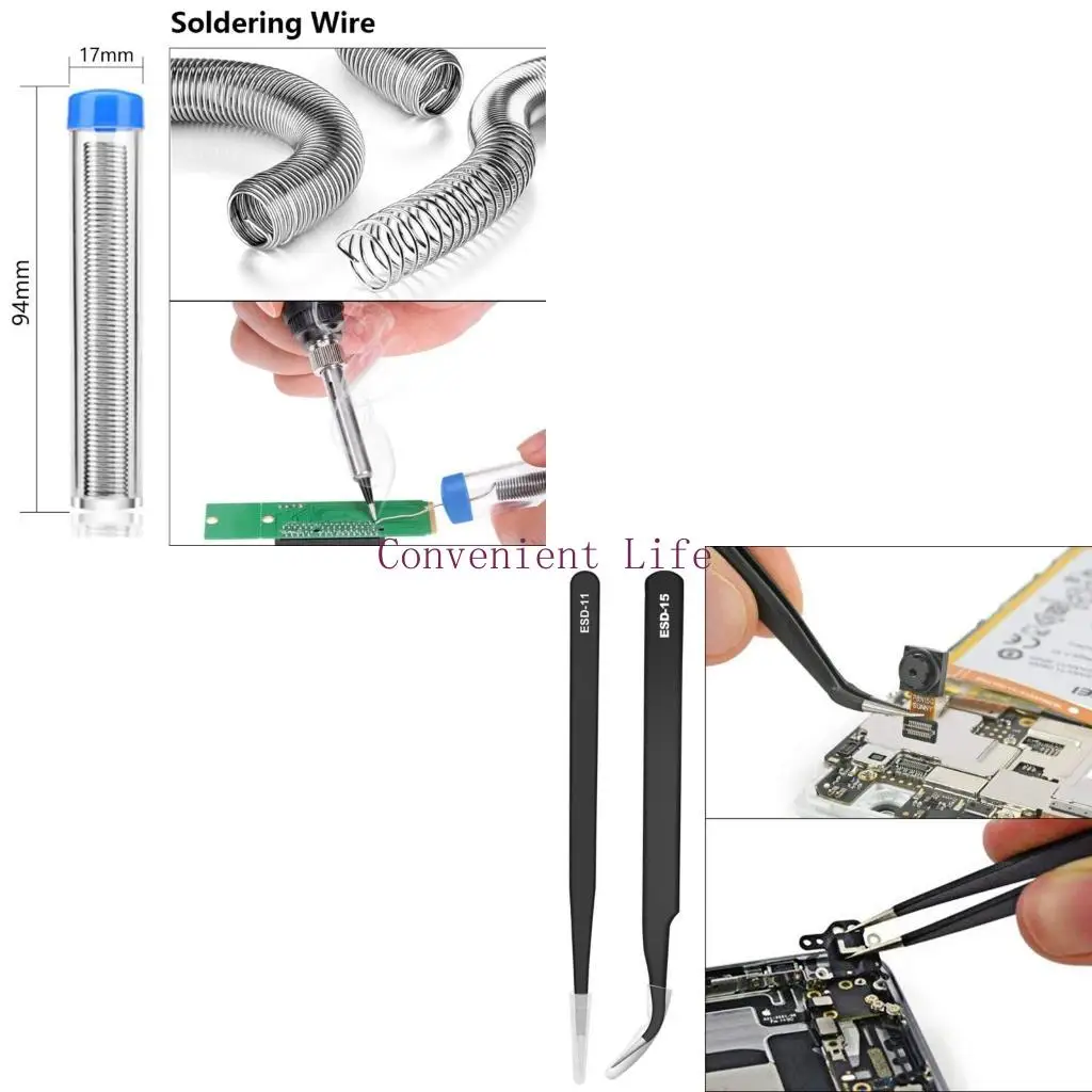 

L1EE 60W Heating Welding Iron Instrument Efficient Heat Dissipation