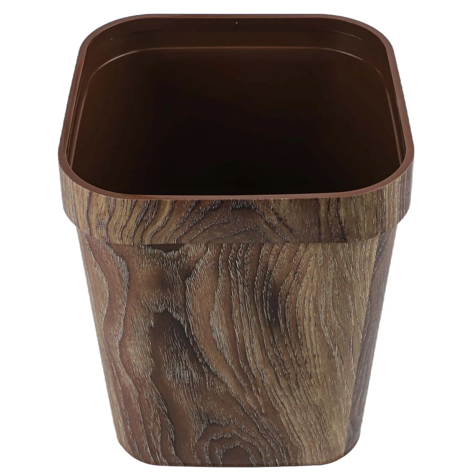 Plastic Waste Bin 14 L Trash Bin Hotel Trash Management Ample Capacity Functional Design Lightweight Plastic For Bedroom