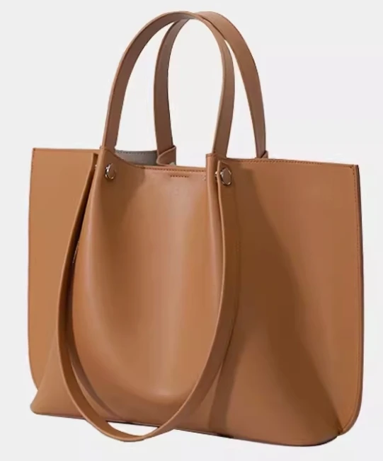 

Bat bag commuter tote bag advanced niche shoulder bag large capacity genuine leather crossbody handbag women's bag