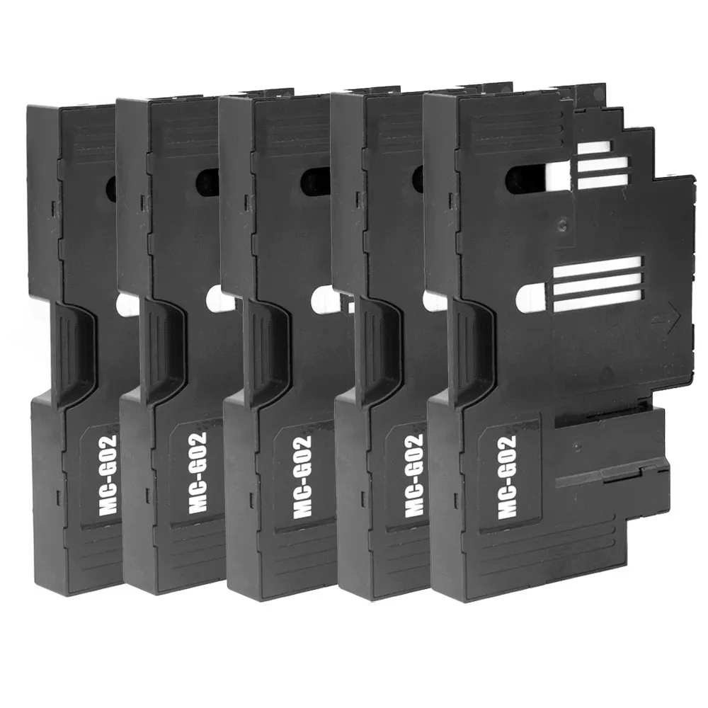 

5 шт. MC-G02 резервуар для обслуживания чернил для Canon PIXMA G3560 ​ G3620 G3660 G1020 G2020 G3020 G3060 G1820 G2820 G2860 G3820 G3821 3860
